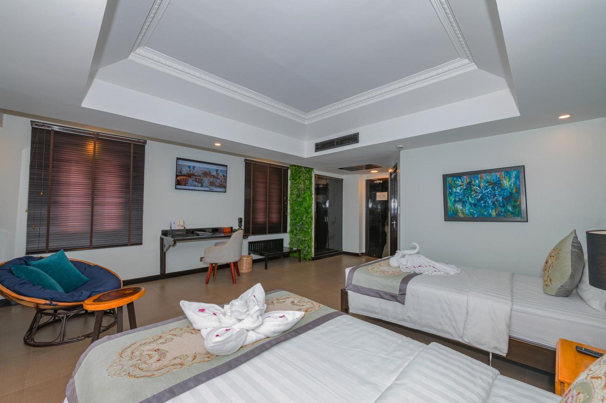 Sokchea Angkor Hotel Siem Reap Bagian luar foto